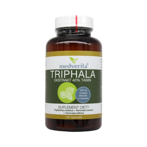 Medverita - Triphala Ekstrakt - 60 kapsułek Medverita - Triphala Ekstrakt - 60 kapsułek